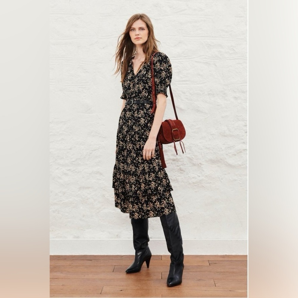 Ba&sh Vika dress in Noir